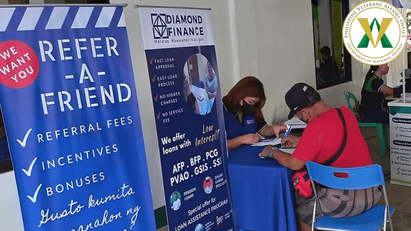 Pension Loan PHILIPPINE VETERANS AFFAIRS OFFICE Diamond Finance